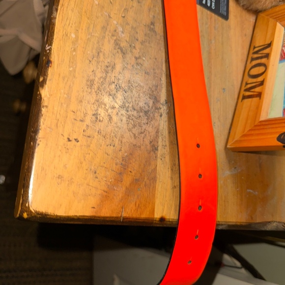 Versace orange  Medusa leather belt florence belt main image 15